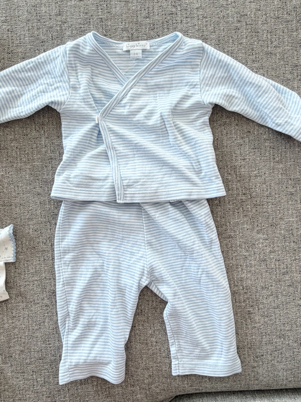kissy kissy baby 3-6 months bundle of 9 multicolor pajamas - Picture 5 of 12